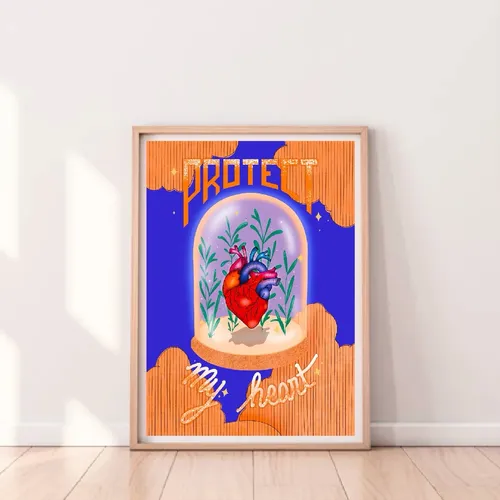 art-prints protect my heart